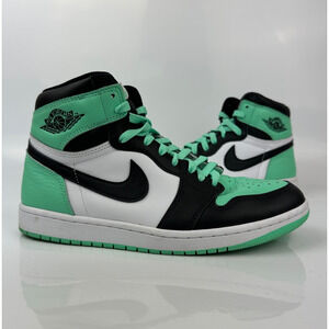 Nike Air Jordan 1 Retro High OG "Green Glow" Sneakers Men's Size 10 DZ5485-130